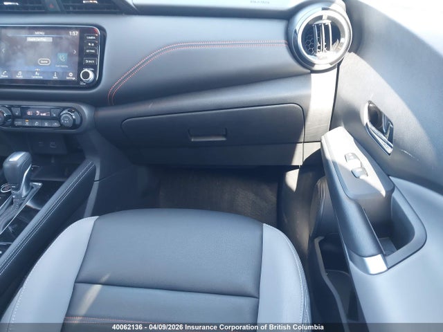 2022 Nissan Kicks მანქანა იყიდება აუქციონზე, vin: 3N1CP5DV5NL526763, აუქციონის ნომერი: 40062136