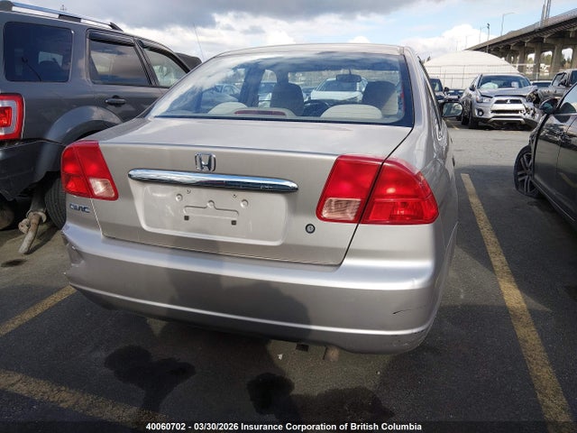 2001 Honda Civic Dx მანქანა იყიდება აუქციონზე, vin: 2HGES16311H924243, აუქციონის ნომერი: 40060702