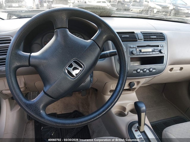 2001 Honda Civic Dx მანქანა იყიდება აუქციონზე, vin: 2HGES16311H924243, აუქციონის ნომერი: 40060702