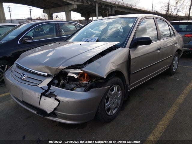 2001 Honda Civic Dx მანქანა იყიდება აუქციონზე, vin: 2HGES16311H924243, აუქციონის ნომერი: 40060702