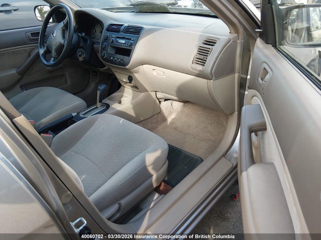 2001 Honda Civic Dx მანქანა იყიდება აუქციონზე, vin: 2HGES16311H924243, აუქციონის ნომერი: 40060702
