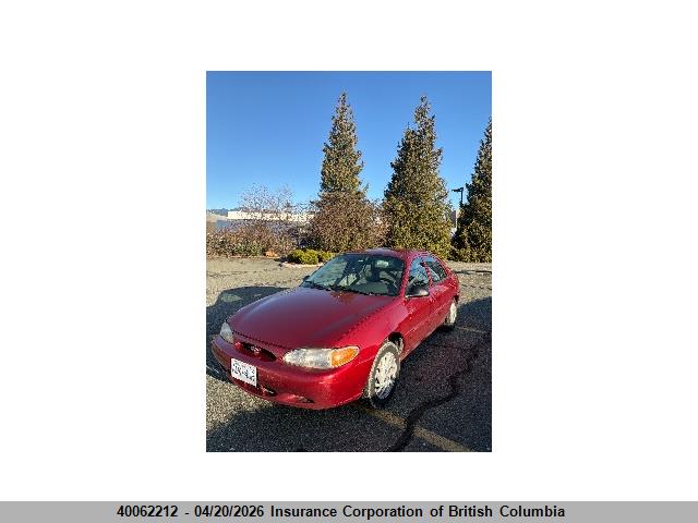 Продажа на аукционе авто 1999 Ford Escort Se, vin: 1FAFP13P2XW160611, номер лота: 40062212