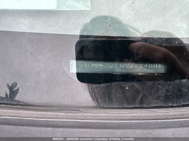40062221 :رقم المزاد ، 1NXBR32E06Z714801 vin ، 2006 Toyota Corolla Ce/le/s مزاد بيع
