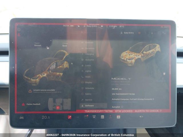 Aukcja sprzedaży 2023 Tesla Model Y Long Range, vin: 7SAYGDEE5PF778786, numer aukcji: 40062227