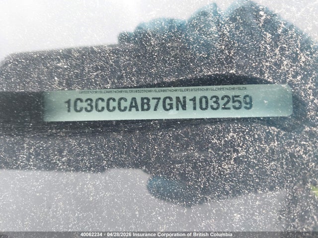 Aukcja sprzedaży 2016 Chrysler 200, vin: 1C3CCCAB7GN103259, numer aukcji: 40062234