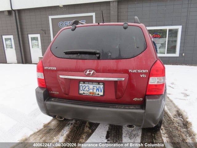2009 Hyundai Tucson Gls მანქანა იყიდება აუქციონზე, vin: KM8JM72DX9U102585, აუქციონის ნომერი: 40062247