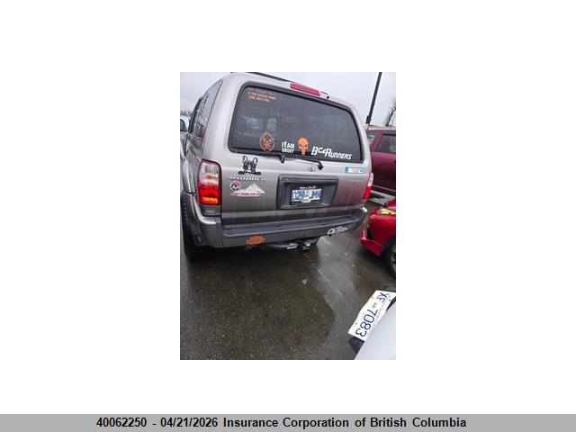 2001 Toyota 4runner Limited მანქანა იყიდება აუქციონზე, vin: JT3HN87R919044930, აუქციონის ნომერი: 40062250