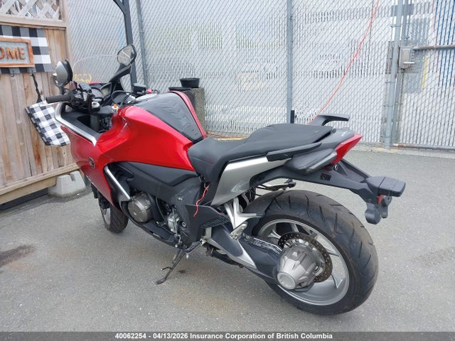Продаж на аукціоні авто 2010 Honda Vfr1200 Fa, vin: JH2SC6324AK000063, номер лоту: 40062254