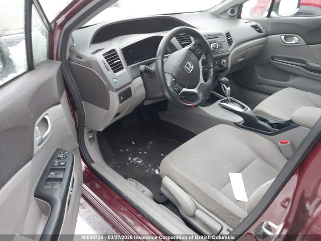 Продаж на аукціоні авто 2012 Honda Civic Lx, vin: 2HGFB2F51CH021136, номер лоту: 40059726