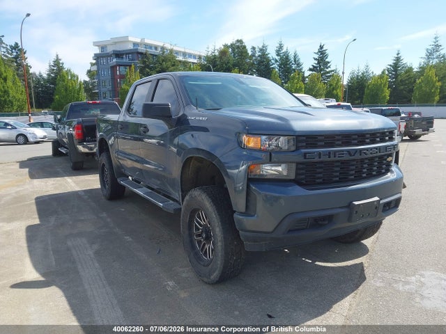 40062260 :رقم المزاد ، 1GCUYBEF3KZ244940 vin ، 2019 Chevrolet Silverado K1500 Custom مزاد بيع
