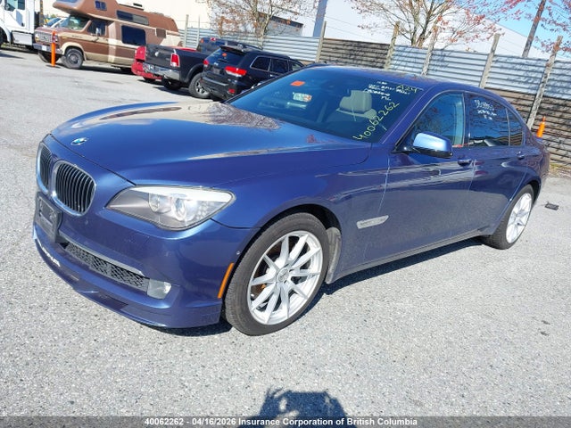 Aukcja sprzedaży 2011 Bmw 750li, vin: WBAKC8C51BC449014, numer aukcji: 40062262