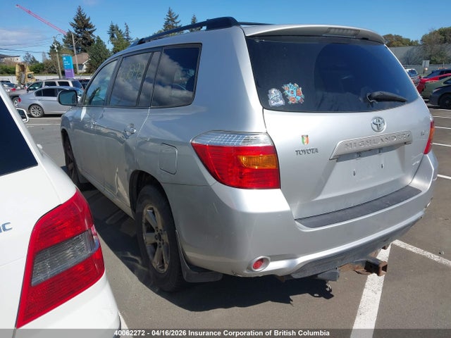 2008 Toyota Highlander V6 Sr5 მანქანა იყიდება აუქციონზე, vin: JTEES44A082017919, აუქციონის ნომერი: 40062272