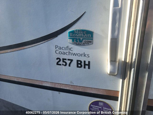 Продажа на аукционе авто 2008 Pacific Coachworks Tango, vin: 5UYTN26278R011095, номер лота: 40062275