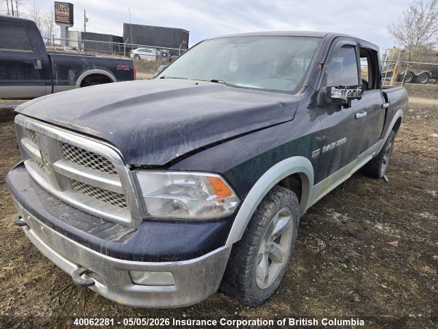 Aukcja sprzedaży 2012 Dodge Ram 1500 Laramie, vin: 1C6RD7NT8CS192307, numer aukcji: 40062281