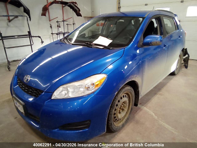 2009 Toyota Corolla Matrix S მანქანა იყიდება აუქციონზე, vin: 2T1LE40E59C005389, აუქციონის ნომერი: 40062291