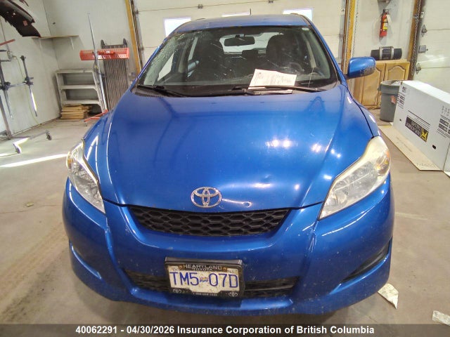 2009 Toyota Corolla Matrix S მანქანა იყიდება აუქციონზე, vin: 2T1LE40E59C005389, აუქციონის ნომერი: 40062291