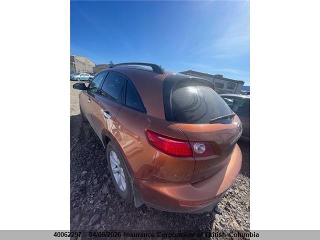 Продажа на аукционе авто 2003 Infiniti Fx35, vin: JNRAS08WX3X000526, номер лота: 40062297