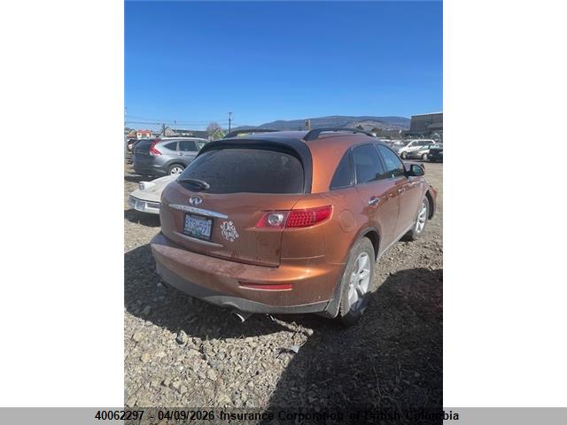 Продажа на аукционе авто 2003 Infiniti Fx35, vin: JNRAS08WX3X000526, номер лота: 40062297