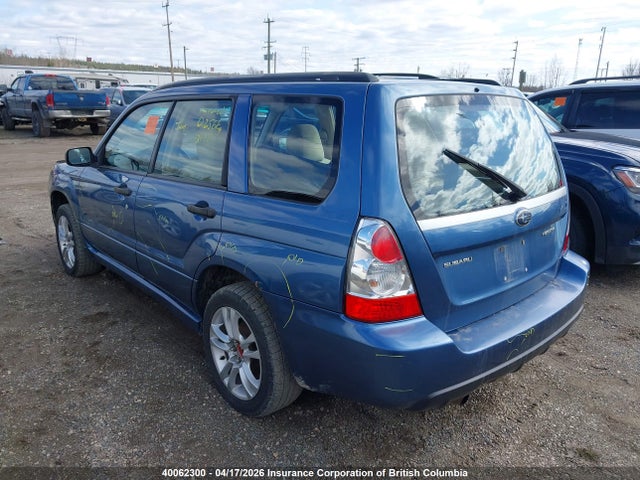 Aukcja sprzedaży 2007 Subaru Forester 2.5x, vin: JF1SG63647H744984, numer aukcji: 40062300