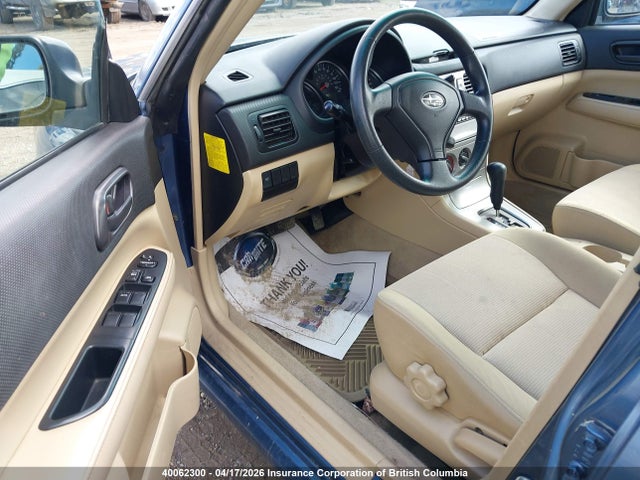 Aukcja sprzedaży 2007 Subaru Forester 2.5x, vin: JF1SG63647H744984, numer aukcji: 40062300