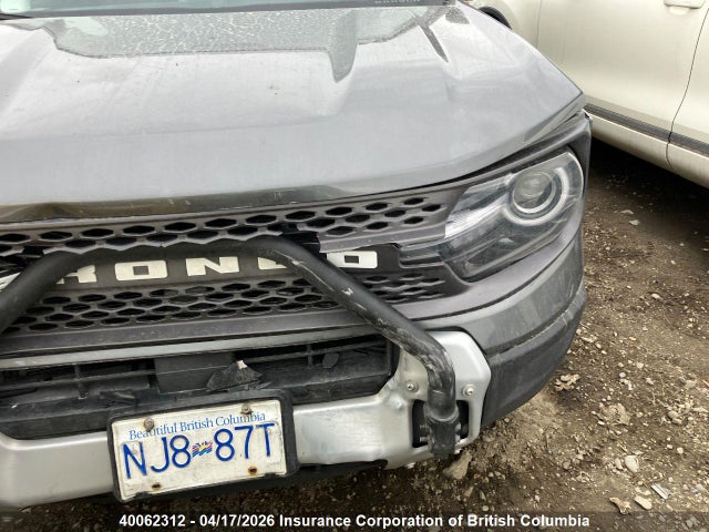 Продажа на аукционе авто 2025 Ford Bronco Sport Big Bend, vin: 3FMCR9BN0SRF63600, номер лота: 40062312
