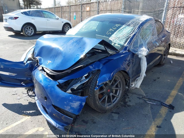 40059676 :رقم المزاد ، 5YJ3E1EAXMF875843 vin ، 2021 Tesla Model 3 مزاد بيع