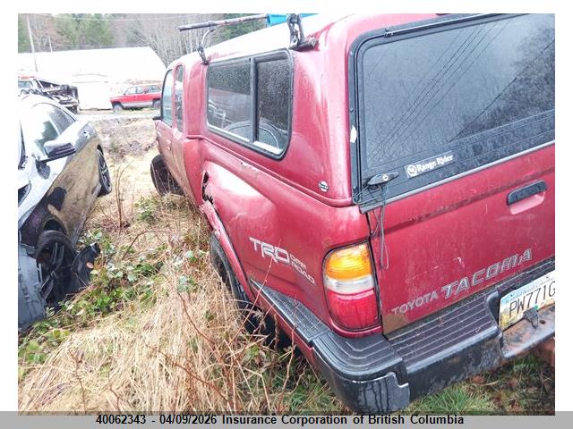 40062343 :رقم المزاد ، 5TEWN72N83Z209441 vin ، 2003 Toyota Tacoma Xtracab مزاد بيع