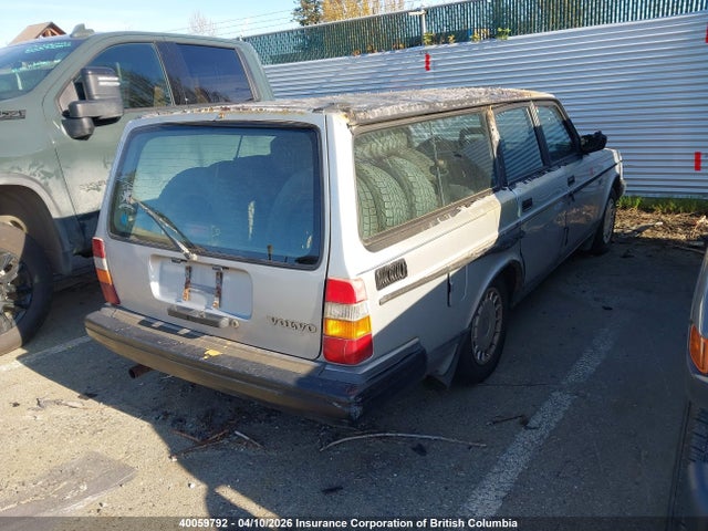 1992 Volvo 240 მანქანა იყიდება აუქციონზე, vin: YV1AW8805N1917405, აუქციონის ნომერი: 40059792