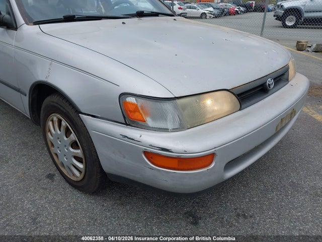1994 Toyota Corolla Dx მანქანა იყიდება აუქციონზე, vin: JT2AE09V9R0054018, აუქციონის ნომერი: 40062358