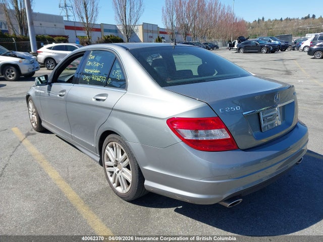 Aukcja sprzedaży 2011 Mercedes-benz C 250 4matic, vin: WDDGF8FB1BA511952, numer aukcji: 40062370