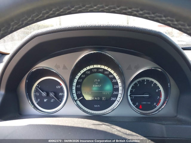 Aukcja sprzedaży 2011 Mercedes-benz C 250 4matic, vin: WDDGF8FB1BA511952, numer aukcji: 40062370