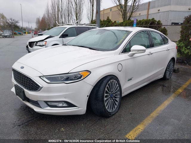 2017 Ford Fusion Titanium Phev მანქანა იყიდება აუქციონზე, vin: 3FA6P0SU3HR121452, აუქციონის ნომერი: 40062374