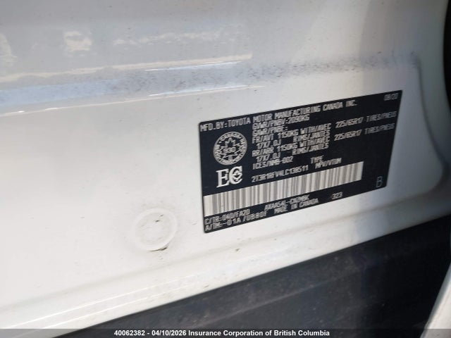 Продаж на аукціоні авто 2020 Toyota Rav4, vin: 2T3R1RFV4LC138511, номер лоту: 40062382