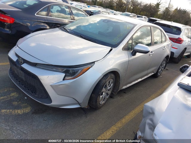 2020 Toyota Corolla Le მანქანა იყიდება აუქციონზე, vin: 5YFBPRBE4LP010784, აუქციონის ნომერი: 40060727
