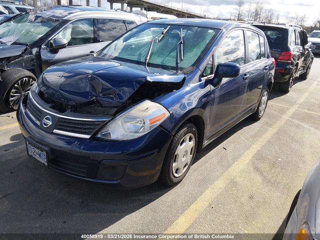 2008 Nissan Versa S/sl მანქანა იყიდება აუქციონზე, vin: 3N1BC13E48L380443, აუქციონის ნომერი: 40058919