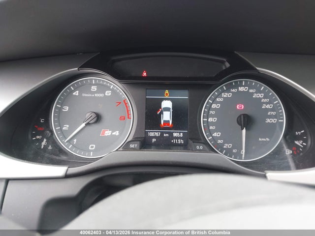 Aukcja sprzedaży 2011 Audi S4, vin: WAUFGCFLXBA005970, numer aukcji: 40062403