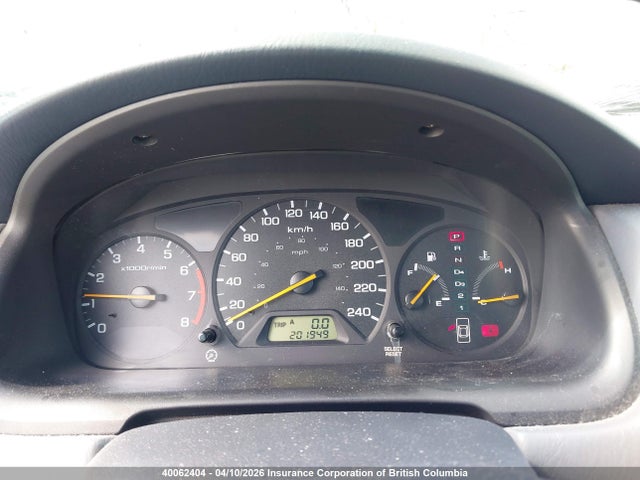 40062404 :رقم المزاد ، 1HGCG1651XA801396 vin ، 1999 Honda Accord Ex مزاد بيع