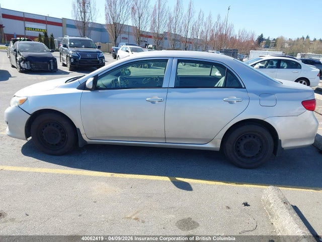 40062419 :رقم المزاد ، 2T1BU40E99C019701 vin ، 2009 Toyota Corolla S/le/xle مزاد بيع