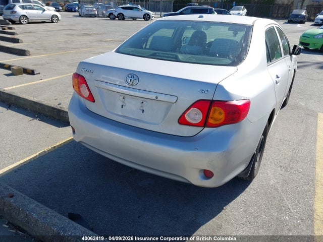 40062419 :رقم المزاد ، 2T1BU40E99C019701 vin ، 2009 Toyota Corolla S/le/xle مزاد بيع