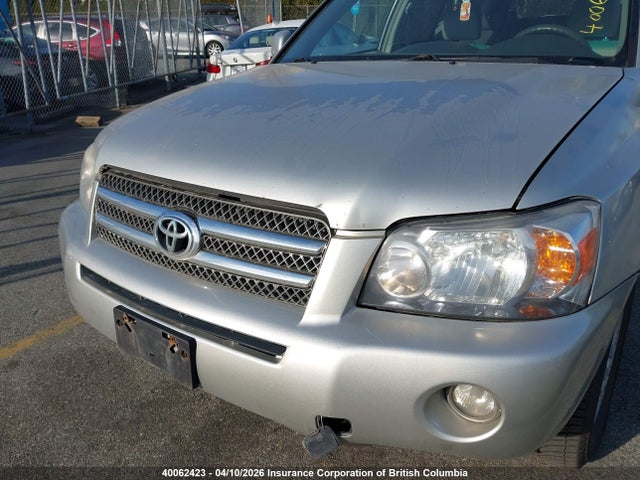 Aukcja sprzedaży 2006 Toyota Highlander Hybrid Hybrid, vin: JTEHW21A560011374, numer aukcji: 40062423