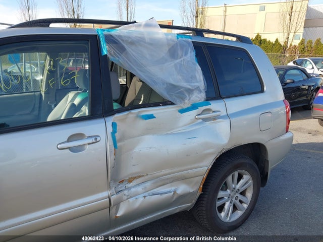 Aukcja sprzedaży 2006 Toyota Highlander Hybrid Hybrid, vin: JTEHW21A560011374, numer aukcji: 40062423