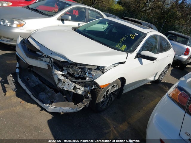 40061827 :رقم المزاد ، 2HGFC2F75LH017458 vin ، 2020 Honda Civic Ex مزاد بيع