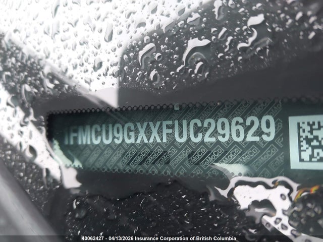 1FMCU9GXXFUC29629 Ford ESCAPE SE