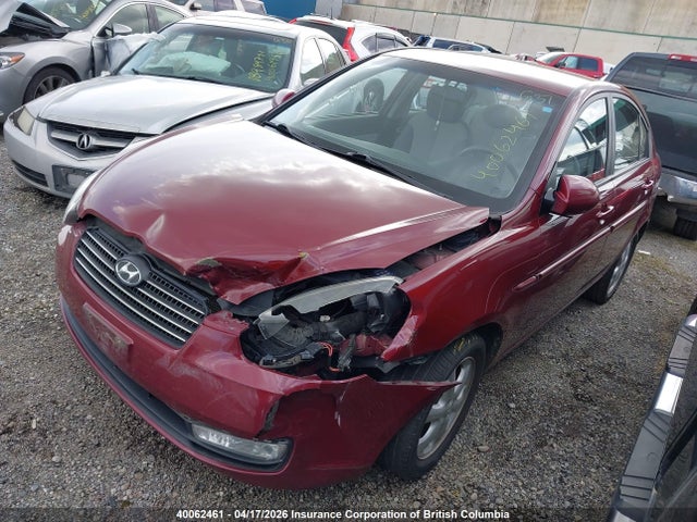 Продаж на аукціоні авто 2009 Hyundai Accent Gls, vin: KMHCN45C89U337087, номер лоту: 40062461