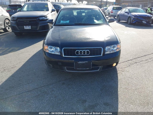 2003 Audi A4 მანქანა იყიდება აუქციონზე, vin: WAUJC68EX3A398330, აუქციონის ნომერი: 40062500