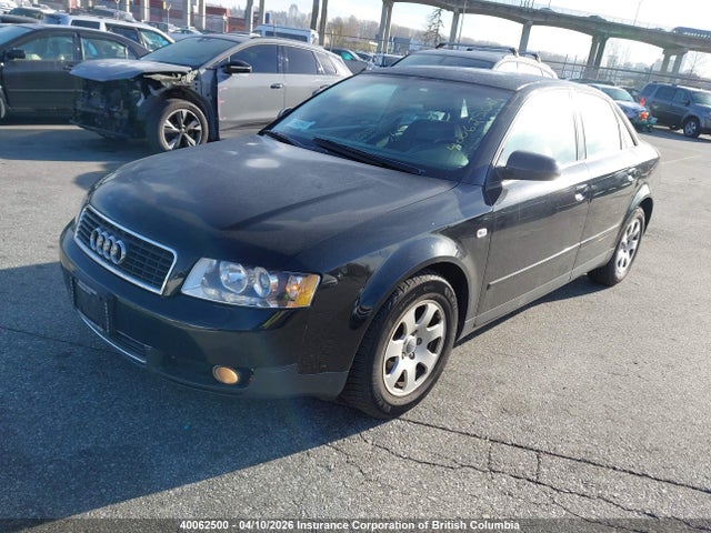 2003 Audi A4 მანქანა იყიდება აუქციონზე, vin: WAUJC68EX3A398330, აუქციონის ნომერი: 40062500