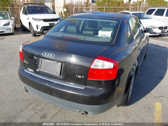 2003 Audi A4 მანქანა იყიდება აუქციონზე, vin: WAUJC68EX3A398330, აუქციონის ნომერი: 40062500