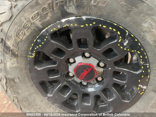 5TFCZ5AN0JX127057 Toyota Tacoma Dbl Cab/sr/trdspt/or/pro