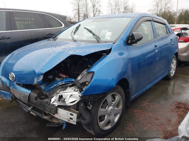 2009 Toyota Matrix მანქანა იყიდება აუქციონზე, vin: 2T1KU40EX9C049242, აუქციონის ნომერი: 40056001