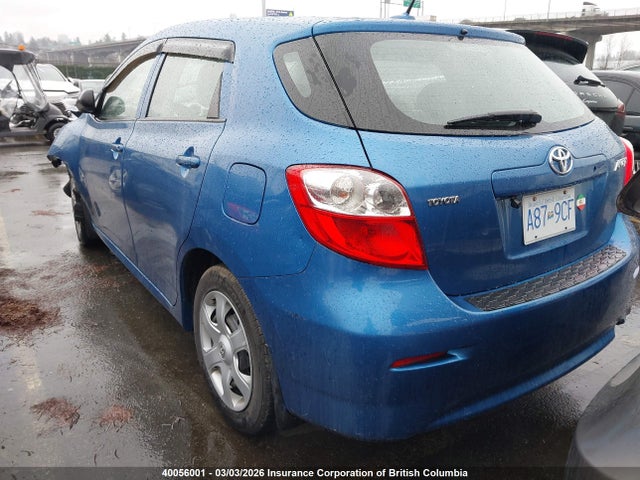 2009 Toyota Matrix მანქანა იყიდება აუქციონზე, vin: 2T1KU40EX9C049242, აუქციონის ნომერი: 40056001